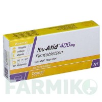ІБУ (IBU) 400 мг таблетки 20 шт - Ібупрофен DEXCEL PHARMA