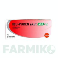 ИБУ (IBU) 400 мг таблетки 20 шт - Ибупрофен PUREN PHARMA
