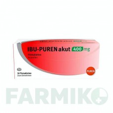 ИБУ (IBU) 400 мг таблетки 50 шт - Ибупрофен PUREN PHARMA