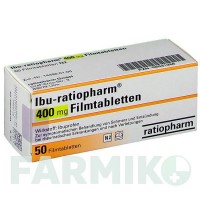 ИБУ (IBU) 400 мг таблетки 50 шт - Ибупрофен RATIOPHARM