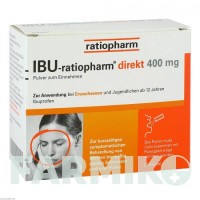 ИБУ (IBU) 400 мг порошок 20 шт - Ибупрофен RATIOPHARM