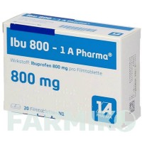ІБУ (IBU) 800 таблетки 20 шт - Ібупрофен 1 A PHARMA
