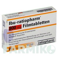 ИБУ (IBU) 800 мг таблетки 20 шт - Ибупрофен RATIOPHARM