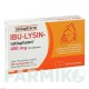 ИБУ ЛИЗИН (IBU LYSIN) 400 мг таблетки 20 шт - Ибупрофен RATIOPHARM