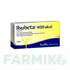 ИБУБЕТА (IBUBETA) 400 таблетки 30 шт - Ибупрофен BETAPHARM