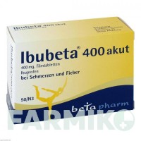 ИБУБЕТА (IBUBETA) 400 таблетки 50 шт - Ибупрофен BETAPHARM