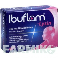 ІБУФЛАМ (IBUFLAM) 400 мг таблетки 12 шт - Ібупрофен A.NATTERMANN & CIE