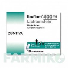 ИБУФЛАМ (IBUFLAM) 400 мг таблетки 10 шт - Ибупрофен ZENTIVA