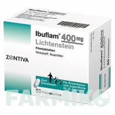 ИБУФЛАМ (IBUFLAM) 400 мг таблетки 50 шт - Ибупрофен ZENTIVA