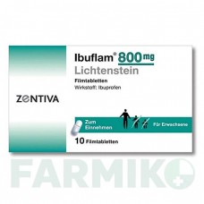 ИБУФЛАМ (IBUFLAM) 800 мг таблетки 10 шт - Ибупрофен ZENTIVA
