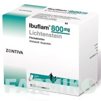 ІБУФЛАМ (IBUFLAM) 800 мг таблетки 100 шт - Ібупрофен ZENTIVA