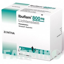ИБУФЛАМ (IBUFLAM) 800 мг таблетки 100 шт - Ибупрофен ZENTIVA