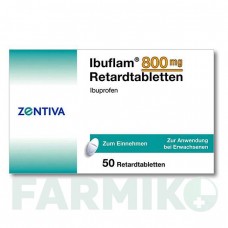 ИБУФЛАМ (IBUFLAM) 800 мг таблетки 50 шт - Ибупрофен ZENTIVA