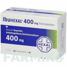 ИБУГЕКАЛ (IBUHEXAL) 400 таблетки 50 шт - Ибупрофен HEXAL