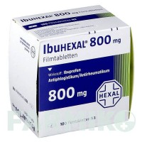 ІБУГЕКАЛ (IBUHEXAL) 800 таблетки 100 шт - Ібупрофен HEXAL
