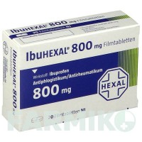 ИБУГЕКАЛ (IBUHEXAL) 800 таблетки 20 шт - Ибупрофен HEXAL