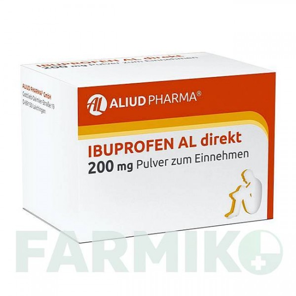 ИБУПРОФЕН (IBUPROFEN) 200 мг порошок 20 шт - Ибупрофен ALIUD PHARMA