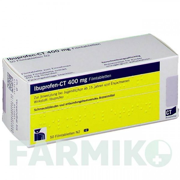 ИБУПРОФЕН (IBUPROFEN) 400 мг таблетки 50 шт - Ибупрофен ABZ PHARMA