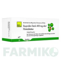 ІБУПРОФЕН (IBUPROFEN) 400 мг таблетки 50 шт - Ібупрофен DENK PHARMA