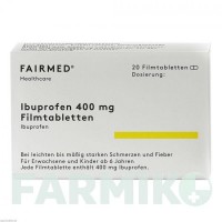 ИБУПРОФЕН (IBUPROFEN) 400 мг таблетки 20 шт - Ибупрофен FAIRMED HEALTHCARE