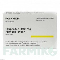 ИБУПРОФЕН (IBUPROFEN) 400 мг таблетки 20 шт - Ибупрофен FAIRMED HEALTHCARE
