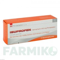 ІБУПРОФЕН (IBUPROFEN) 400 мг таблетки 30 шт - Ібупрофен HEMOPHARM