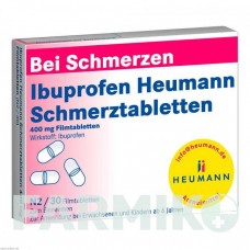 ИБУПРОФЕН (IBUPROFEN) 400 мг таблетки 30 шт - Ибупрофен HEUMANN PHARMA