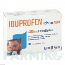 ИБУПРОФЕН (IBUPROFEN) 400 мг таблетки 50 шт - Ибупрофен HOLSTEN PHARMA