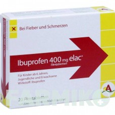 ИБУПРОФЕН (IBUPROFEN) 400 мг таблетки 20 шт - Ибупрофен INTERPHARM