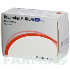 ИБУПРОФЕН (IBUPROFEN) 400 мг таблетки 100 шт - Ибупрофен PUREN PHARMA