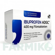 ИБУПРОФЕН (IBUPROFEN) 400 мг таблетки 50 шт - Ибупрофен ZENTIVA
