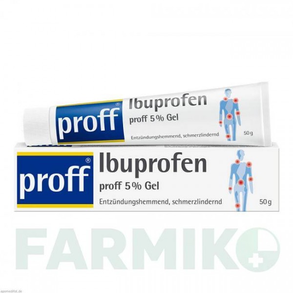 ИБУПРОФЕН (IBUPROFEN) 5% гель 50 г - Ибупрофен DR.THEISS NATURWAREN