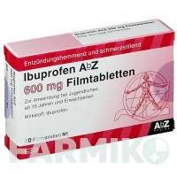 ИБУПРОФЕН (IBUPROFEN) 600 мг таблетки 20 шт - Ибупрофен ABZ PHARMA
