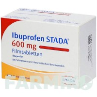 ИБУПРОФЕН (IBUPROFEN) 600 мг таблетки 50 шт - Ибупрофен STADAPHARM