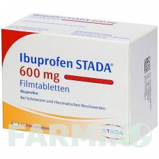 ИБУПРОФЕН (IBUPROFEN) 600 мг таблетки 50 шт - Ибупрофен STADAPHARM