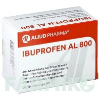 ИБУПРОФЕН (IBUPROFEN) 800 таблетки 50 шт - Ибупрофен ALIUD PHARMA