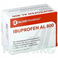 ИБУПРОФЕН (IBUPROFEN) 800 таблетки 50 шт - Ибупрофен ALIUD PHARMA