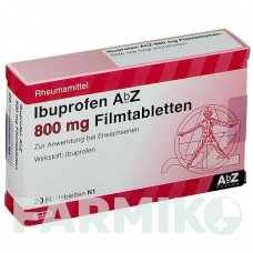 ИБУПРОФЕН (IBUPROFEN) 800 мг таблетки 20 шт - Ибупрофен ABZ PHARMA