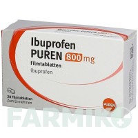 ІБУПРОФЕН (IBUPROFEN) 800 мг таблетки 20 шт - Ібупрофен PUREN PHARMA