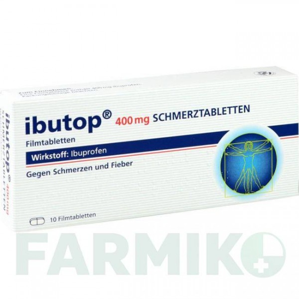 ИБУТОП (IBUTOP) 400 мг таблетки 10 шт - Ибупрофен AXICORP PHARMA