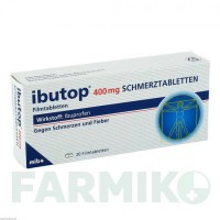 ІБУТОП (IBUTOP) 400 мг таблетки 20 шт - Ібупрофен AXICORP PHARMA