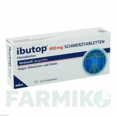 ИБУТОП (IBUTOP) 400 мг таблетки 20 шт - Ибупрофен AXICORP PHARMA