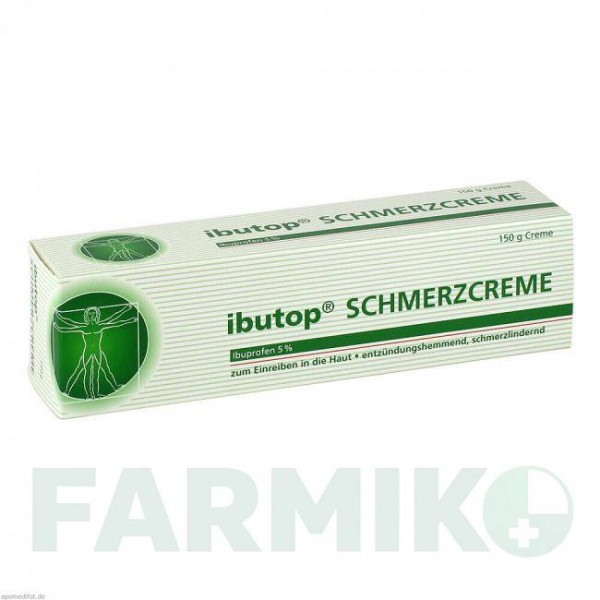 ИБУТОП (IBUTOP) крем 150 г - Ибупрофен AXICORP PHARMA