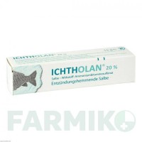 ІХТОЛАН (ICHTHOLAN) 20% мазь 15 г - Бітуміносульфонат ICHTHYOL-GESELLSCHAFT CORDES