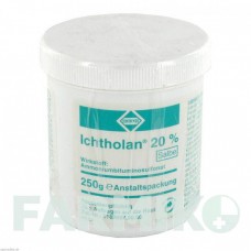 ИХТОЛАН (ICHTHOLAN) 20% мазь 250 г - Битуминосульфонат ICHTHYOL-GESELLSCHAFT CORDES