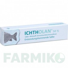 ИХТОЛАН (ICHTHOLAN) 50% мазь 15 г - Битуминосульфонат ICHTHYOL-GESELLSCHAFT CORDES
