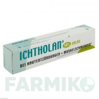 ІХТОЛАН (ICHTHOLAN) 50% мазь 40 г - Бітуміносульфонат ICHTHYOL-GESELLSCHAFT CORDES