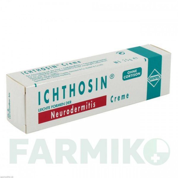ІХТОСИН (ICHTHOSIN) крем 25 г - Бітуміносульфонат ICHTHYOL-GESELLSCHAFT CORDES
