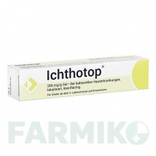 ІХТОТОП (ICHTHOTOP) 200 мг/г гель 20 г - Бітуміносульфонат ICHTHYOL-GESELLSCHAFT CORDES