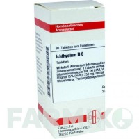 ИХТИОЛУМ (ICHTHYOLUM) D 6 таблетки 80 шт - Гомеопатия DHU